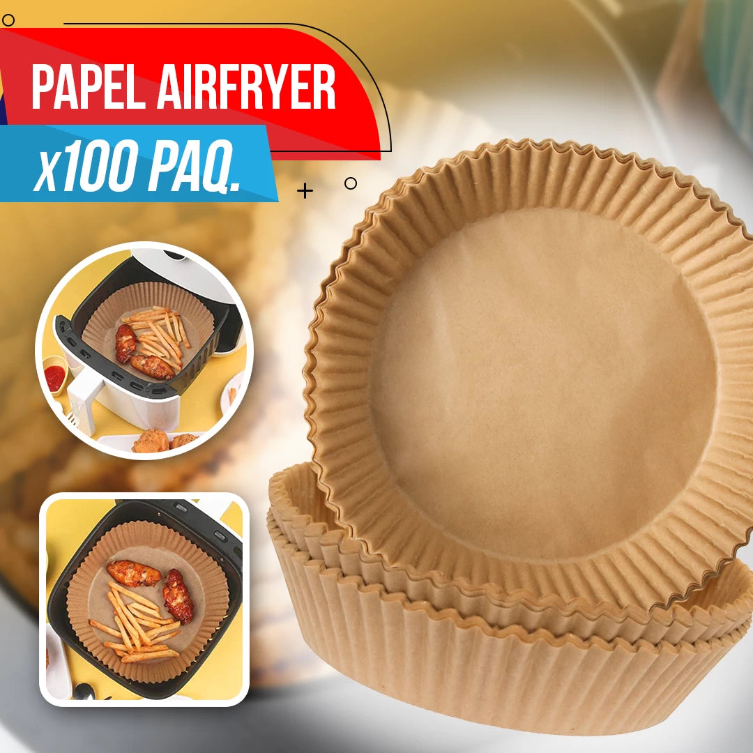 Filtros De Papel Air Fryer X 100 Unidades